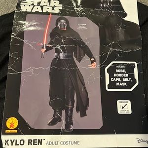 Star Wars adult Kylo Ren costume Rubies brand NWT